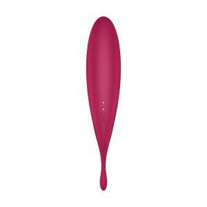VIBRADOR TWIRLING PRO SATISFYER COM APLICAÇÃO CONNECT VERMELHO - Image 5