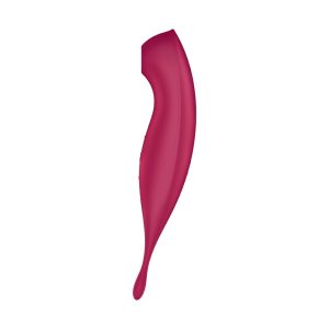 VIBRADOR TWIRLING PRO SATISFYER COM APLICAÇÃO CONNECT VERMELHO - Image 6