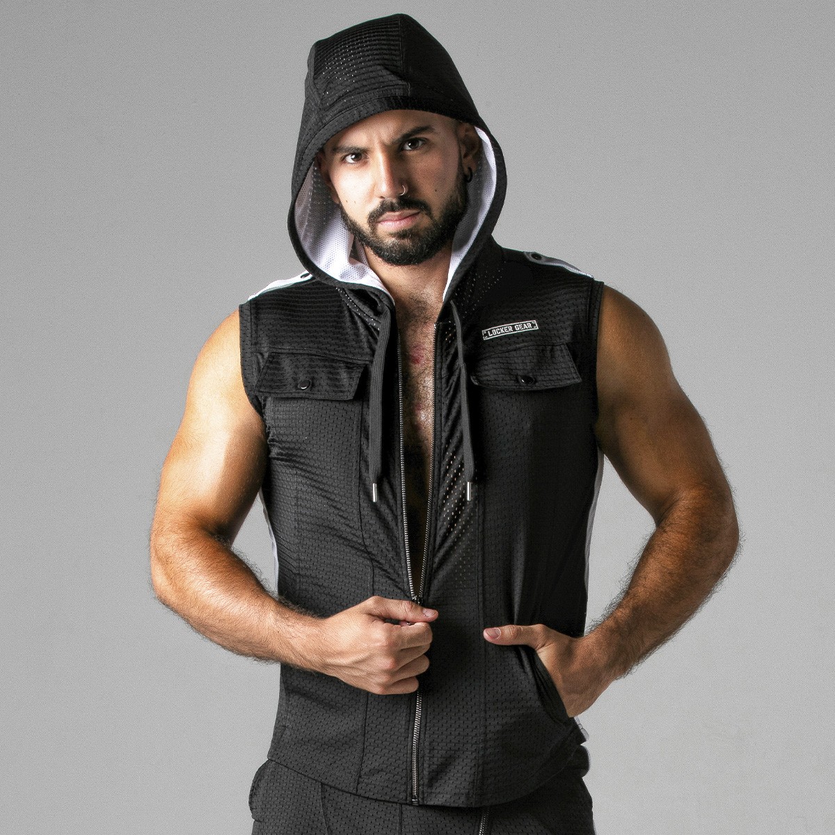 Flame Love Shop 6 COLETE LOOK AT HARDER HOODY BRANCO LOCKER GEAR