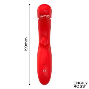 ENGILY ROSS DRAKO VIBRADOR COM IMPULSO E LINGUA OSCILANTE 360º