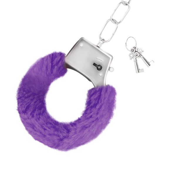 ALGEMAS DE PELUCHE LOVE CUFFS CRUSHIOUS ROXAS 2 ALGEMAS DE PELUCHE LOVE CUFFS CRUSHIOUS ROXAS