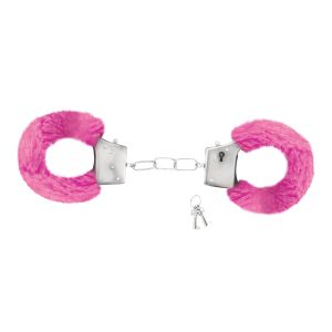 ALGEMAS DE PELUCHE LOVE CUFFS CRUSHIOUS ROSA - Image 1