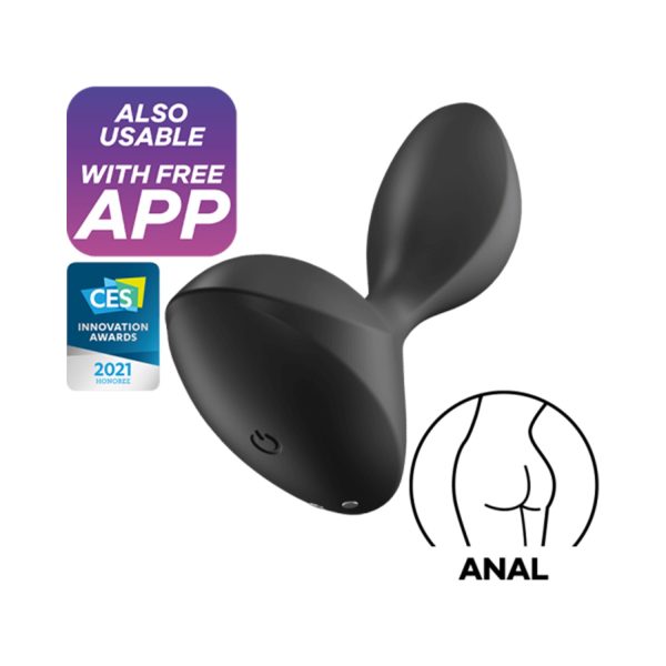 61241.jpg PLUG ANAL SWEET SEAL PRETO SATISFYER