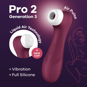 ESTIMULADOR PRO 2 GEN 3 SATISFYER VERMELHO TINTO - Image 7