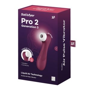 ESTIMULADOR PRO 2 GEN 3 SATISFYER VERMELHO TINTO - Image 1