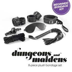 KIT BDSM DUNGEONS & MAIDENS PRETO CRUSHIOUS - Image 12