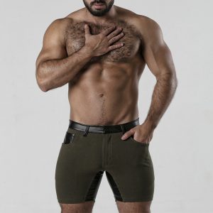 CALÇÃO PERNEIRA 5 POCKET CHAP SHORT CAQUI LOCKER GEAR 4 CALÇÃO PERNEIRA 5 POCKET CHAP SHORT CAQUI LOCKER GEAR - Image 1