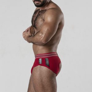 CUECA BACKROOM BOTTOMLESS LOCKER GEAR VERMELHA - Image 3