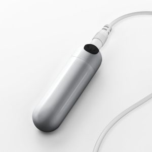 IMOAN BALA VIBRATÓRIA RECARREGÁVEL PRATEADA CRUSHIOUS - Image 5