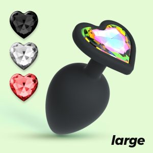CUORE PLUG ANAL GRANDE COM 4 JOIAS INTERCAMBIÁVEIS CRUSHIOUS - Image 11