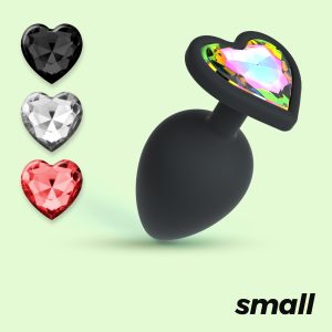 CUORE PLUG ANAL PEQUENO COM 4 JOIAS INTERCAMBIÁVEIS CRUSHIOUS - Image 11