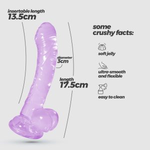 HUDINI DILDO ANAL JELLY ROXO CRUSHIOUS - Image 8
