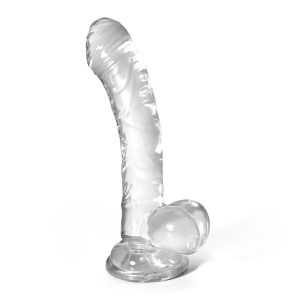 HUDINI DILDO ANAL JELLY TRANSPARENTE CRUSHIOUS - Image 1