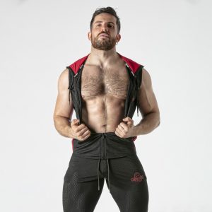 COLETE HOODY VERMELHO LOCKER GEAR - Image 5