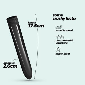 VIBRADOR CLASSIC VIBE CRUSHIOUS PRETO - Image 7