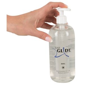 LUBRIFICANTE À BASE DE ÁGUA ANAL 500ML JUST GLIDE - Image 5