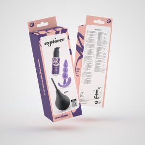 EXPLORER DUCHE ANAL 90ML COM LUBRIFICANTE ANAL 50ML E PLUG THE PLUNGER CRUSHIOUS - Image 9