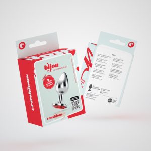 PLUG ANAL JOIA BIJOU VERMELHO PEQUENO CRUSHIOUS COM BOLSA AVELUDADA GRÁTIS - Image 7