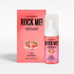 ROCK ME! VIBRADOR LÍQUIDO MORANGO 20 ML NUEI - Image 4