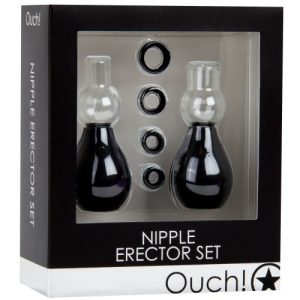 KIT SUGADOR DE MAMILOS OUCH! NIPPLE ERECTOR SET PRETO - Image 2