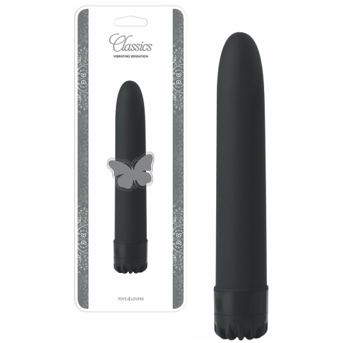 VIBRADOR CLASSICS PRETO GRANDE 1 VIBRADOR CLASSICS PRETO GRANDE