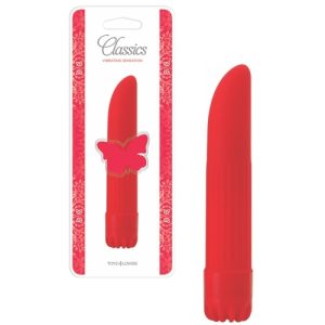 VIBRADOR CLASSICS VERMELHO PEQUENO - Image 1