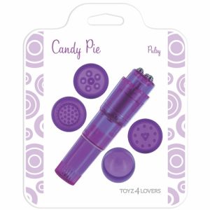 VIBRADOR CANDY PIE PULSY ROXO - Image 2