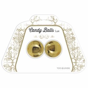 BOLAS VAGINAIS CANDY BALLS LUX DOURADAS - Image 2