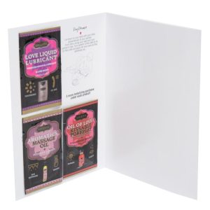 POSTAL ERÓTICO "LET'S MAKE MAGIC TOGETHER" (INCLUI ÓLEOS) - Image 2