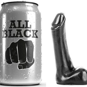 DILDO REALÍSTICO ALL BLACK | 9 CM 3 DILDO REALÍSTICO ALL BLACK DE 9 CM