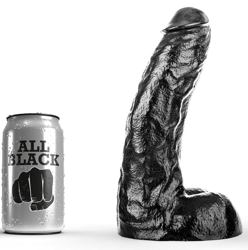 DILDO REALÍSTICO ALL BLACK DONG
