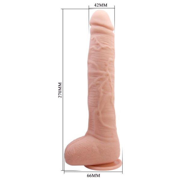 DILDO REALÍSTICO FLEXÍVEL BAILE | 28 CM