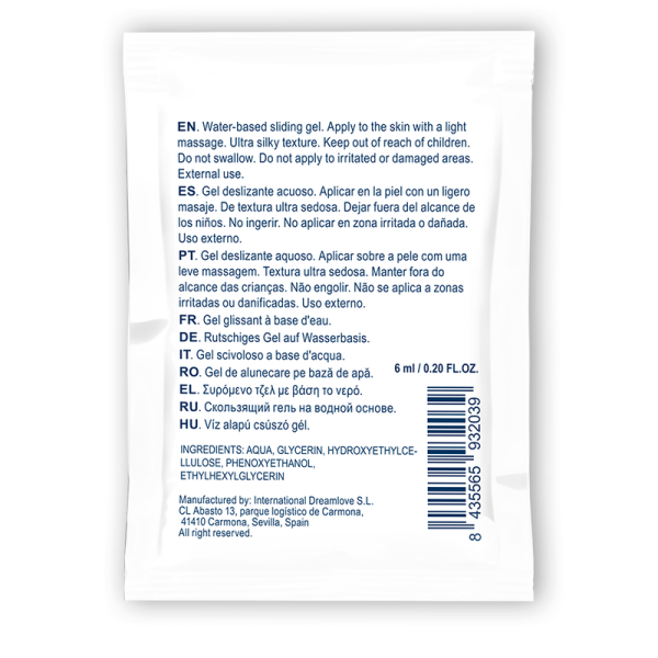 GEL LUBRIFICANTE NEUTRO (BASE DE ÁGUA) | 6 ML 2 GEL LUBRIFICANTE NEUTRO (BASE DE ÁGUA) | 6 ML