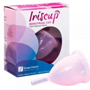 COPO MENSTRUAL IRISCUP + BOLSA ESTERILIZADORA | S 3 COPO MENSTRUAL IRISCUP PEQUENO