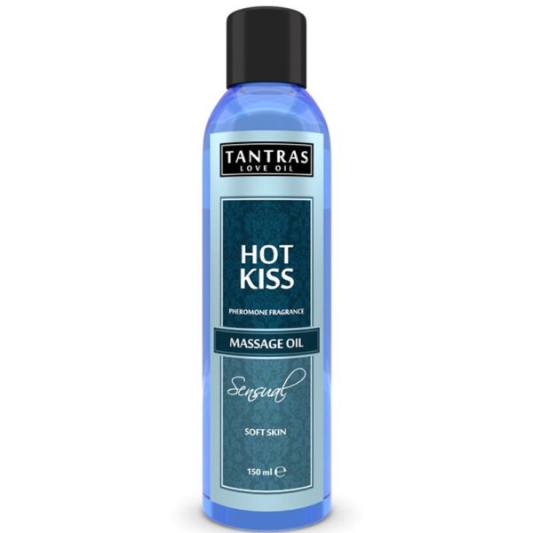 ÓLEO DE MASSAGEM TANTRAS HOT KISS