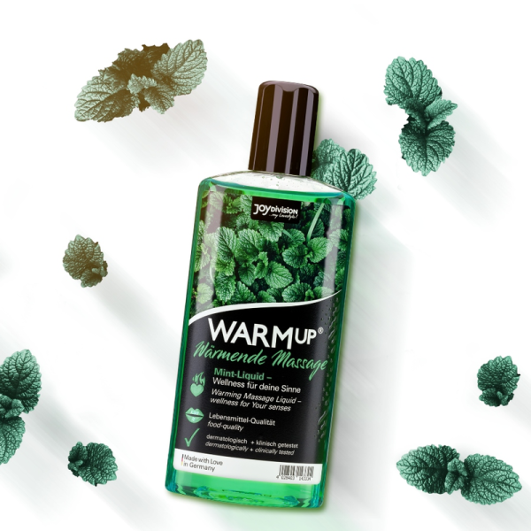 GEL DE MASSAGEM WARMUP EFEITO CALOR (MENTA) | 150 ML