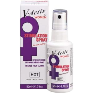 SPRAY POTENCIADOR V-ACTIV PARA MULHER | 50ML