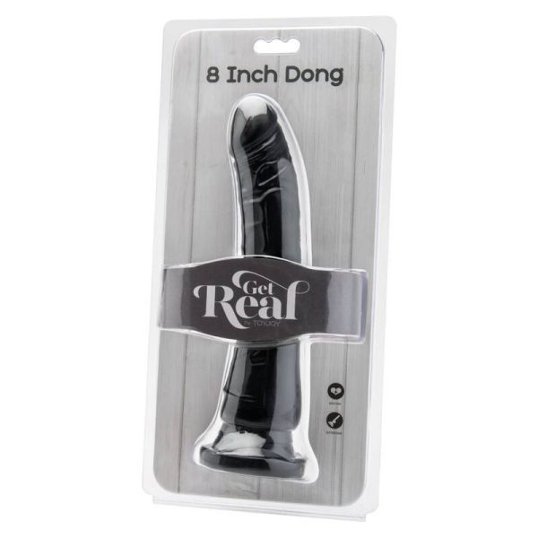 DILDO REALÍSTICO GET REAL DONG (PRETO) | 20.5 CM 1 DILDO REALÍSTICO GET REAL DONG (PRETO) | 20.5 CM
