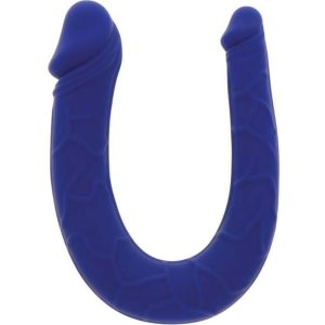 DILDO DUPLO MINI DOUBLE DONG (AZUL) 7 DILDO DUPLO MINI
