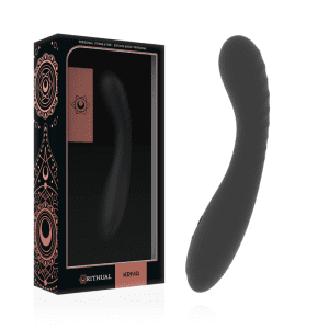 VIBRADOR KRIYA (COM ESTIMULADOR DE PONTO G) | PRETO - Image 2