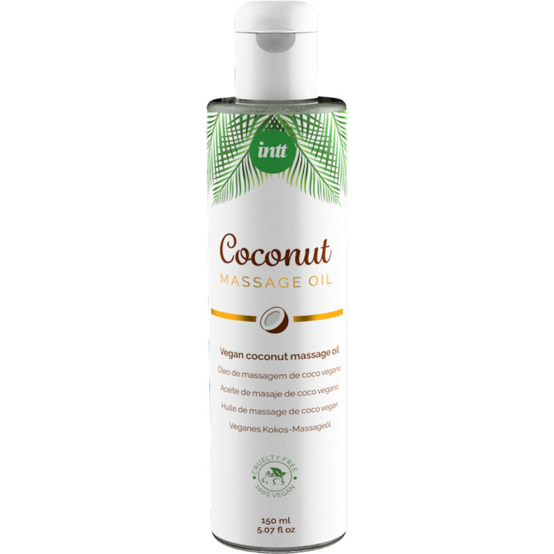 ÓLEO DE MASSAGEM INTT VEGANO (CÔCO) | 150 ML
