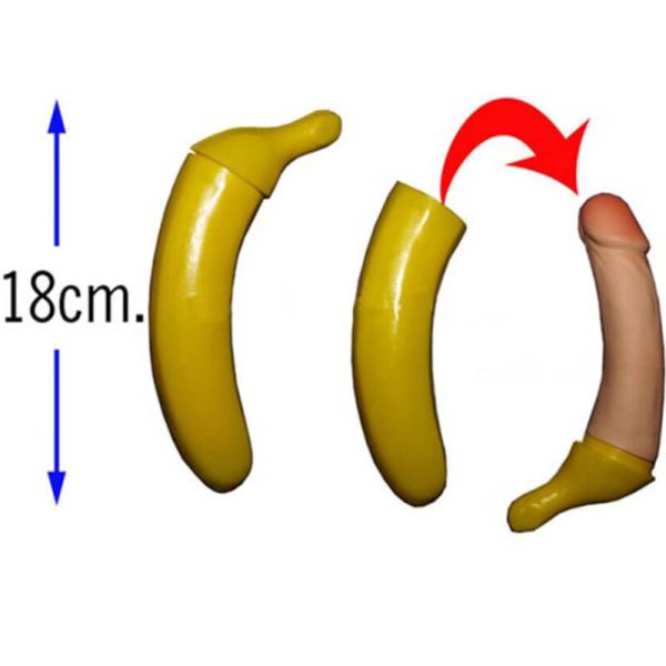 DILDO DISFARÇADO DE BANANA