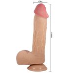 DILDO REALÍSTICO SLIDING SKIN (NATURAL) | 23.4 CM