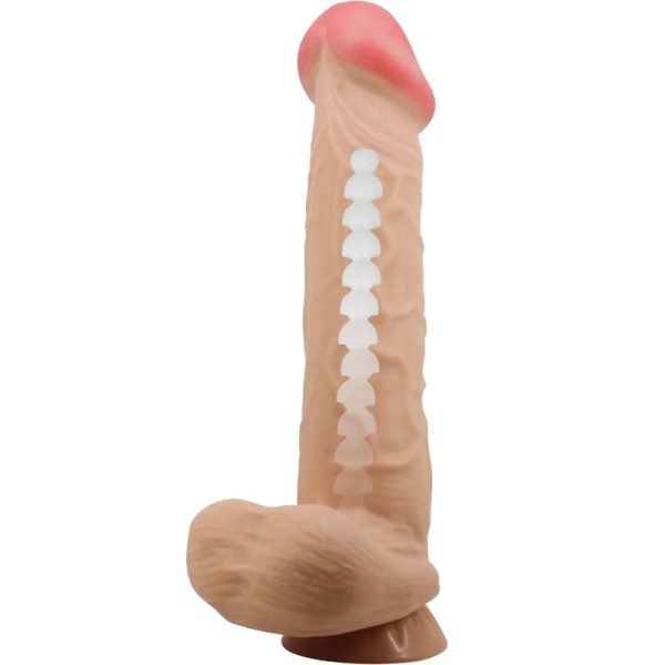DILDO REALÍSTICO SLIDING SKIN (NATURAL) | 26 CM
