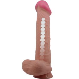 DILDO REALISTA SLIDING SKING COM VENTOSA (PELE ESCURA) | 26 CM - Image 5
