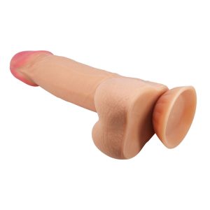 DILDO REALISTA SLIDING SKING COM VENTOSA (PELE CLARA) | 21.8 CM - Image 4