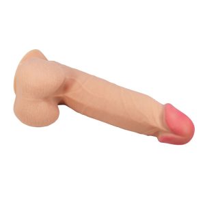 DILDO REALISTA SLIDING SKING COM VENTOSA (PELE CLARA) | 21.8 CM - Image 5