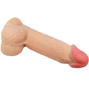 DILDO REALISTA SLIDING SKING COM VENTOSA (PELE CLARA) | 20.6 CM - Image 4