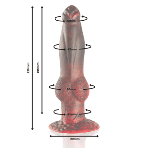 DILDO PROMETHEUS TITÃ EM CHAMAS (COM CONTROLO REMOTO) - Image 2