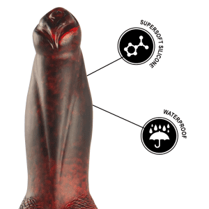 DILDO PROMETHEUS TITÃ EM CHAMAS (COM CONTROLO REMOTO) - Image 7